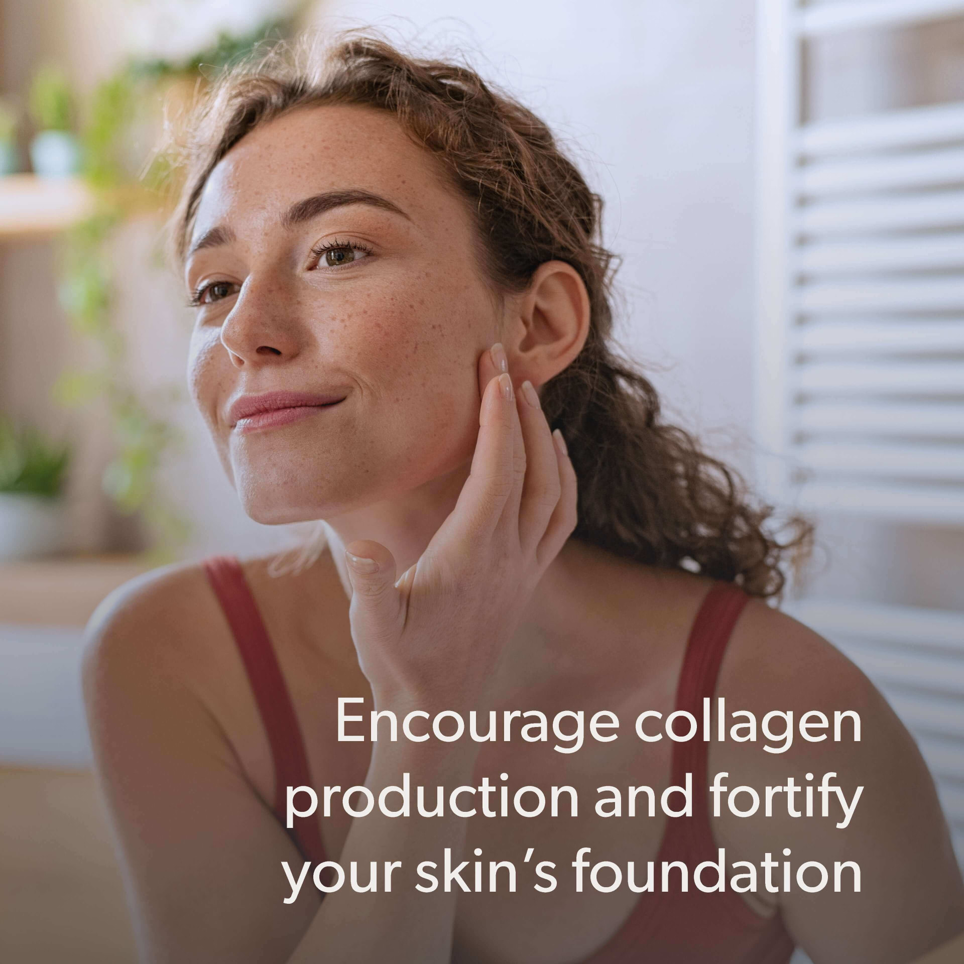 Encourage collagen production and fortify your skin's foundation