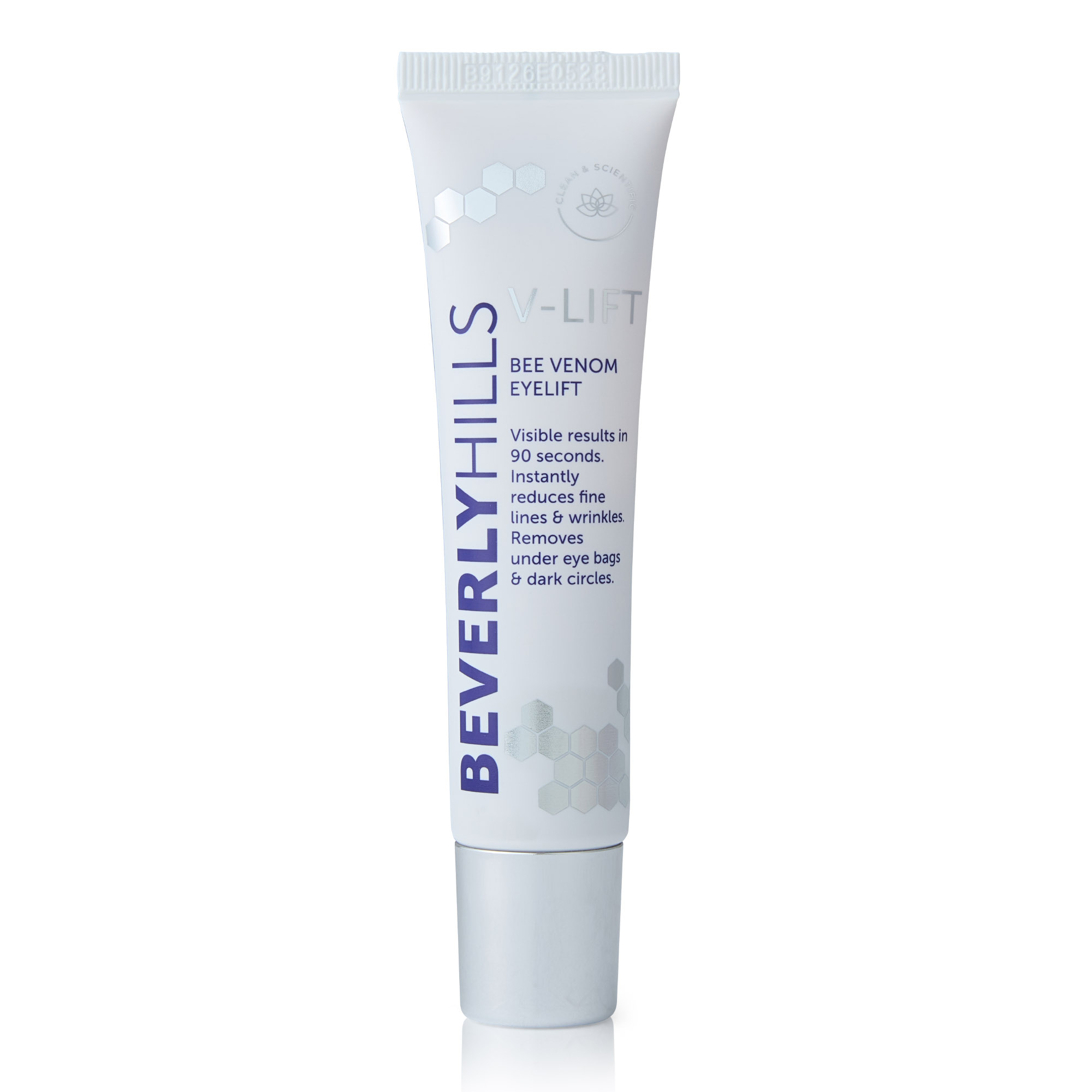 Beverly Hills V-Lift Bee Venom Instant Eye Lift 30ml squeeze tube, front view