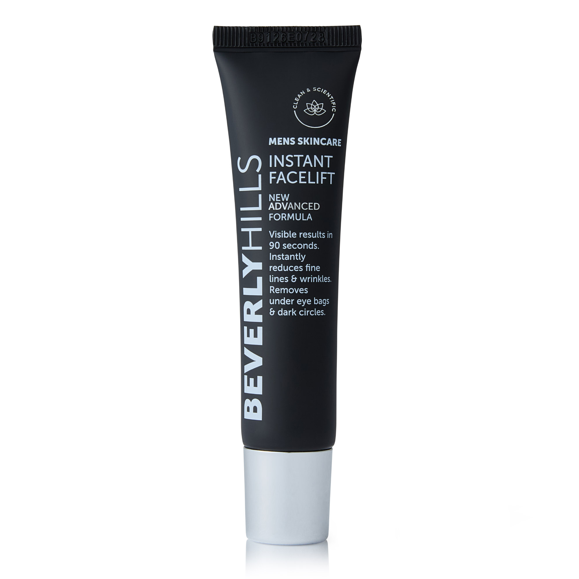 Beverly Hills Black Edition Men's Instant Facelift 30ml black squeeze tube, front view